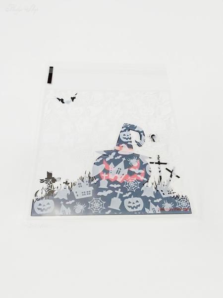 5 Geschenktüten Halloween Kürbis